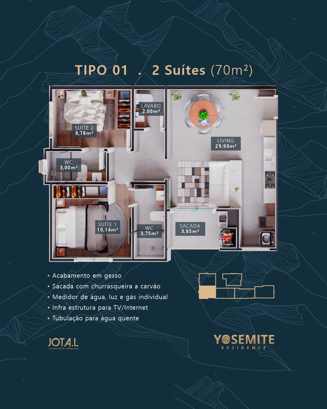 Yosemite Residence — Planta 4