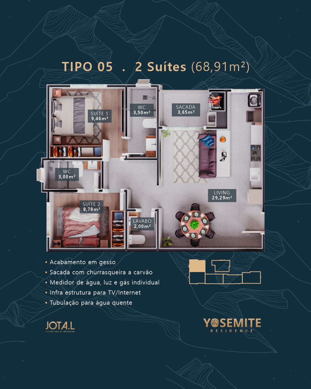 Yosemite Residence — Planta 8