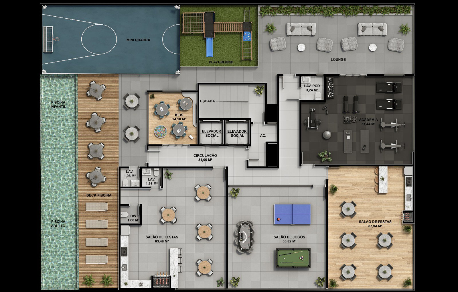 Blossom Residence — Planta 2