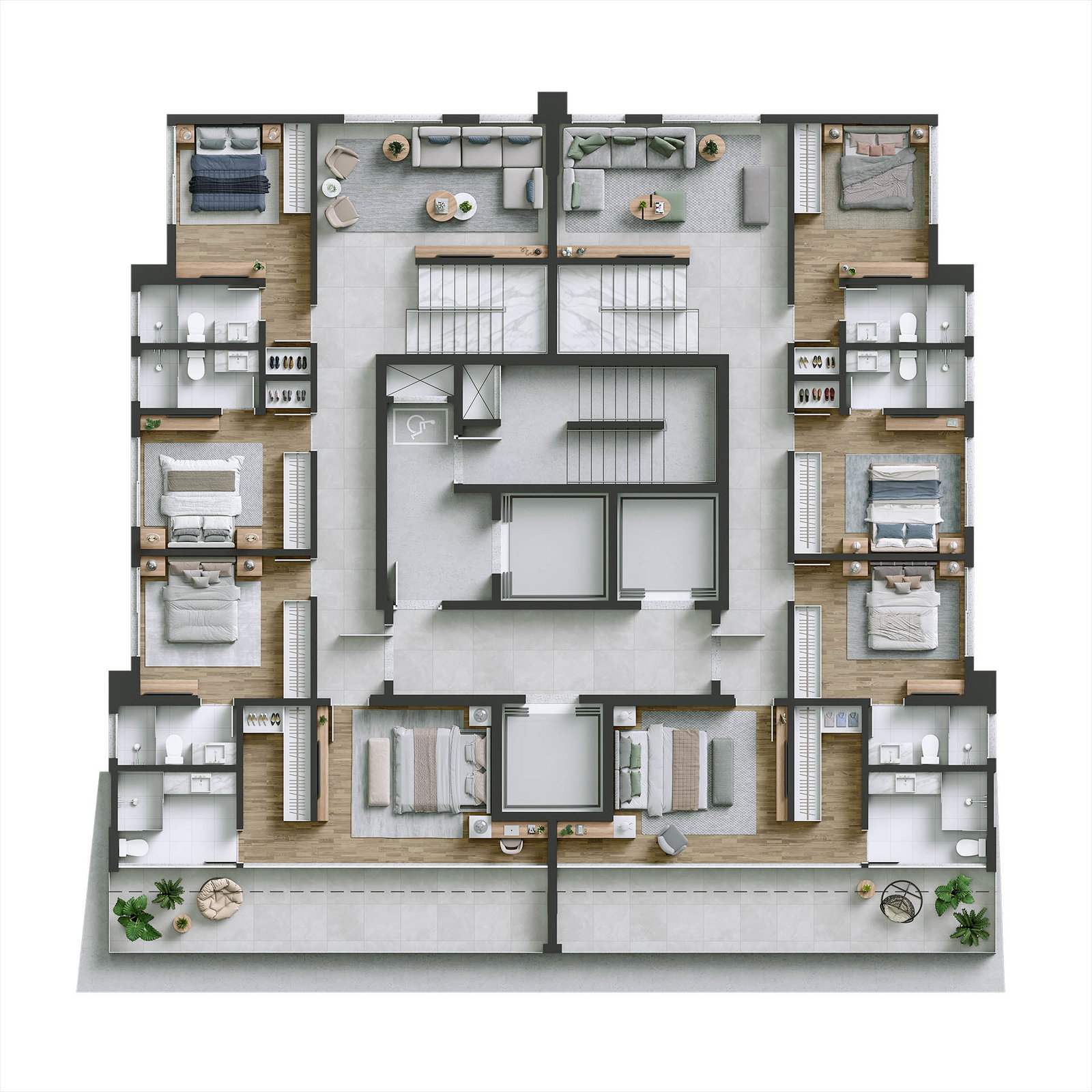 High Tower — Planta 3