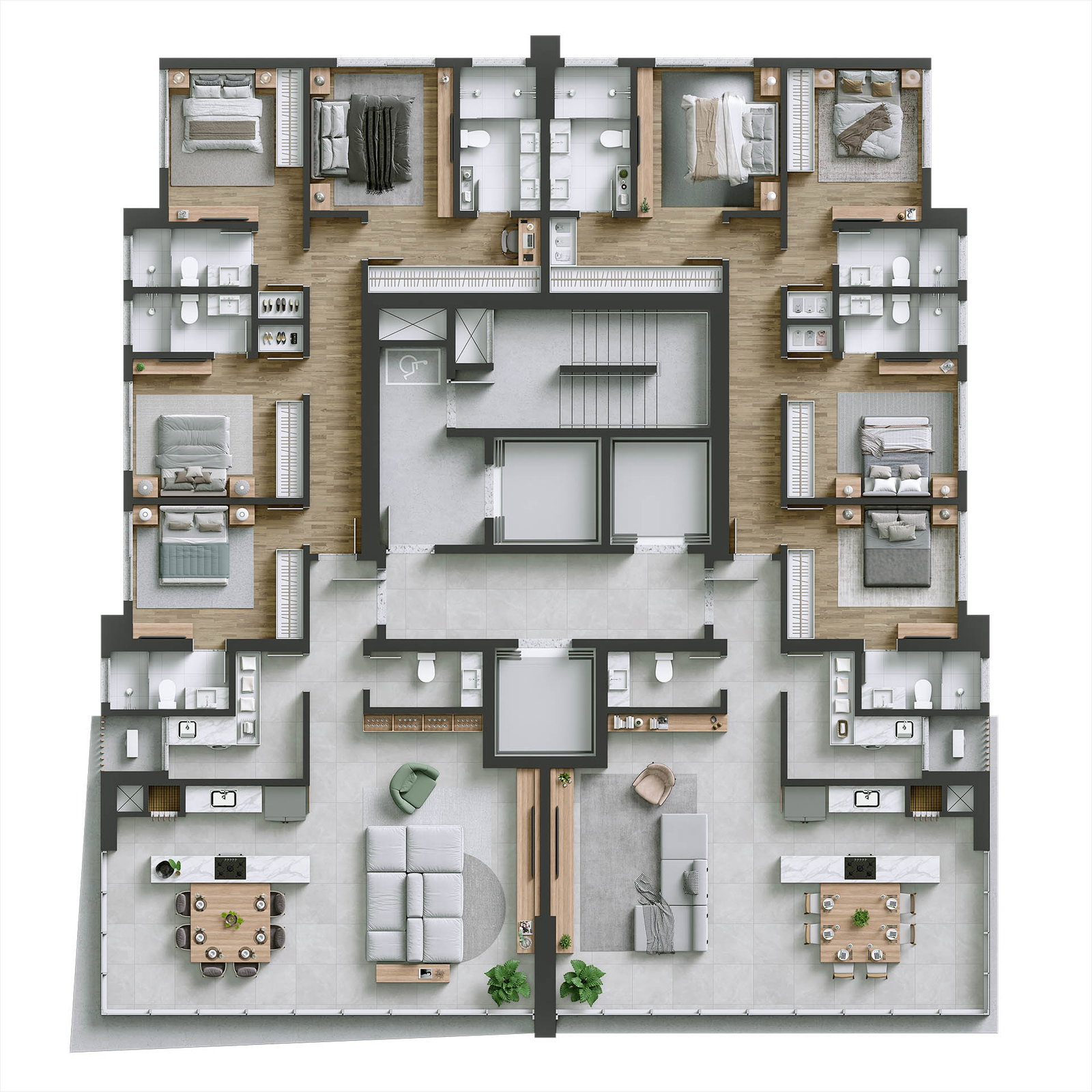 High Tower — Planta 4