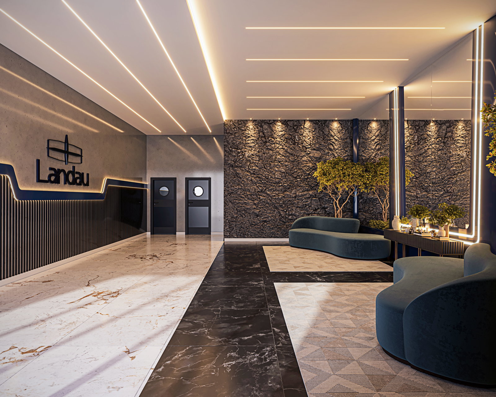 Landau — Render 10