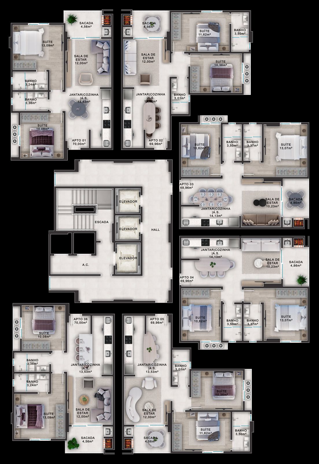Ilha dos Açores II — Planta 1