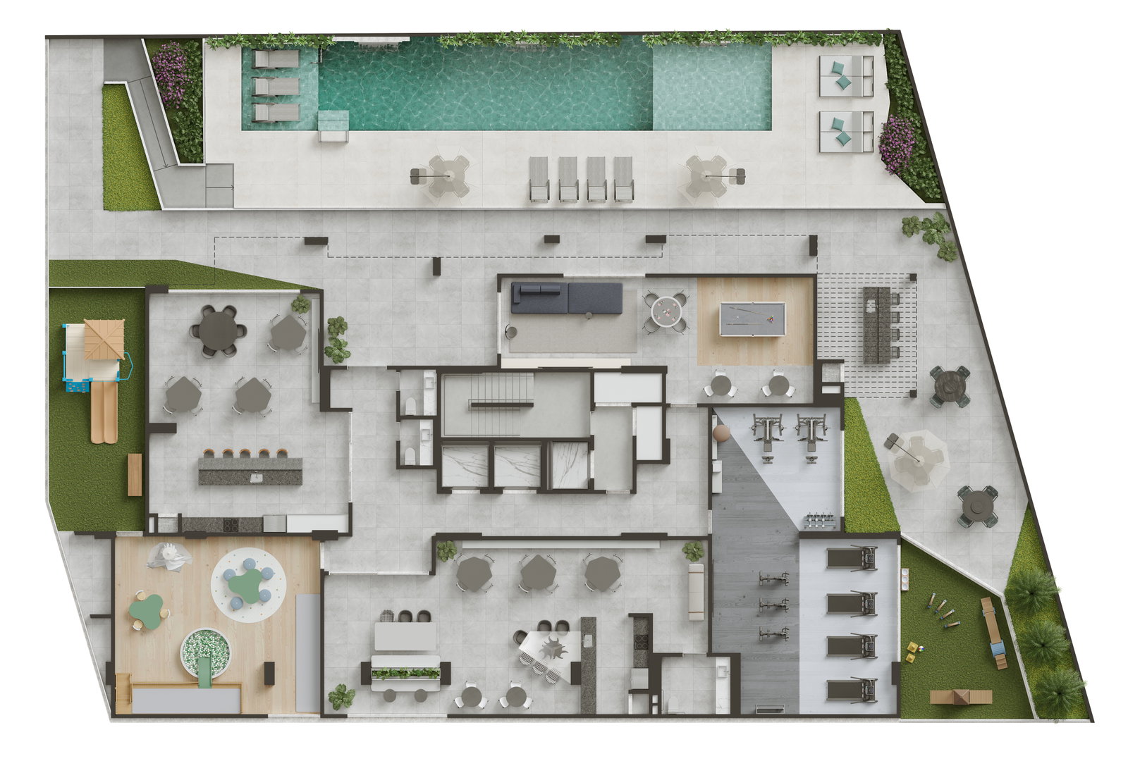 Cologny Residence — Planta 1