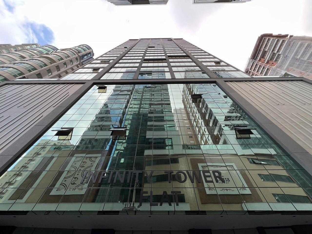 Apartamento 1 dormitório no Cotas no Infinity Tower Flat — Meia Praia, Itapema SC