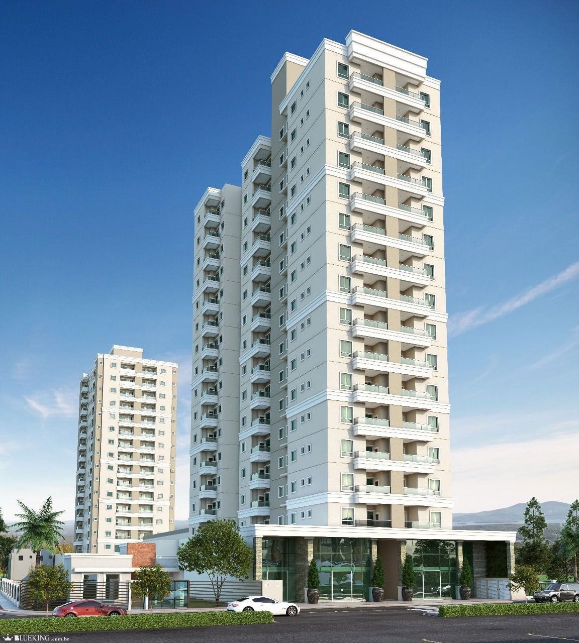 Apartamento 1 suíte no Blue Garden — Tabuleiro, Itapema SC