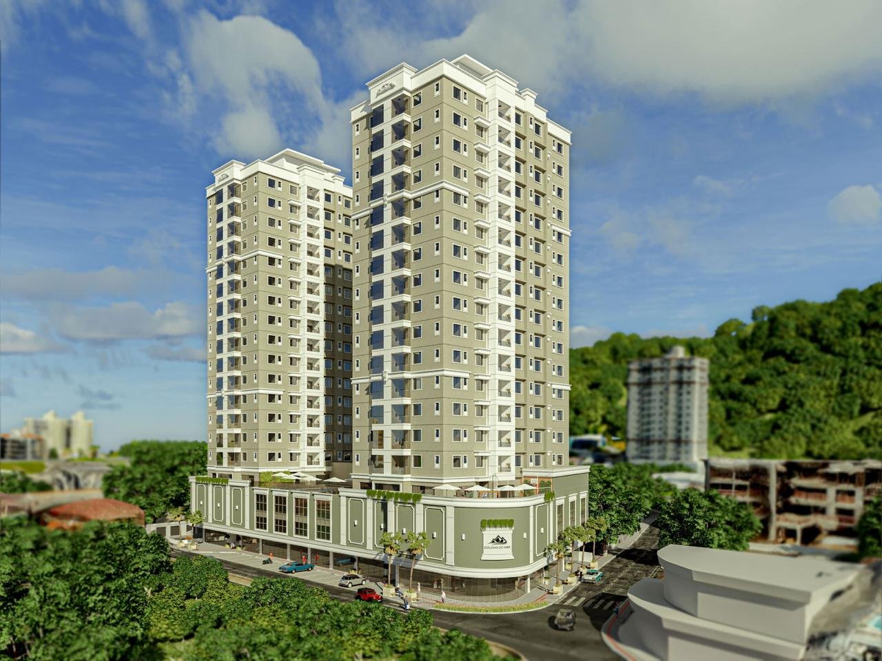 Apartamento 1 suíte no Colinas do Mar — Tabuleiro, Itapema SC