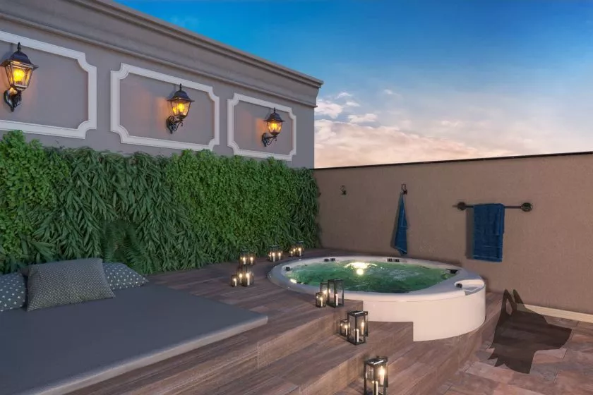 Render do Torres de Málaga — Itapema 19 em Itapema SC