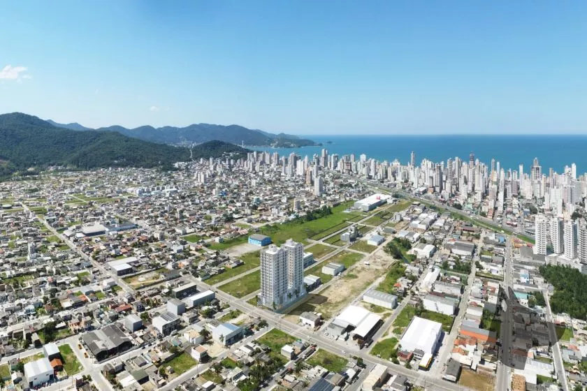 Render do Torres de Málaga — Itapema 5 em Itapema SC
