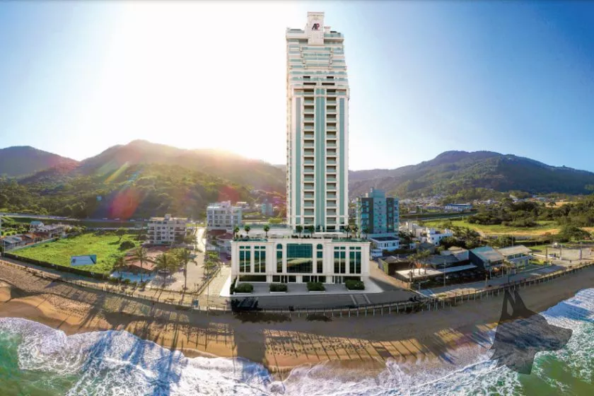 Render do Oceanic Tower Residence — Ilhota 7 em Itapema SC