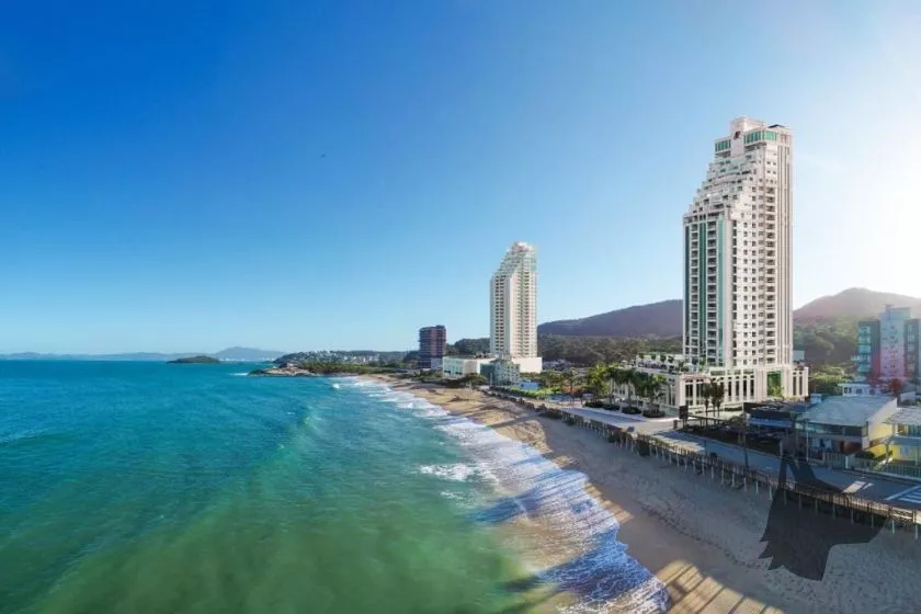Render do Oceanic Tower Residence — Ilhota 18 em Itapema SC