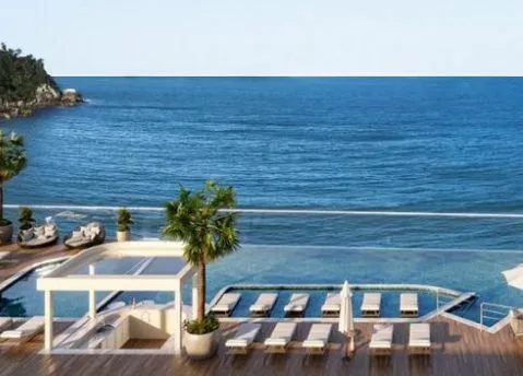Render do Oceanic Tower Residence — Ilhota 16 em Itapema SC