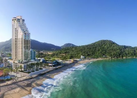 Render do Oceanic Tower Residence — Ilhota 10 em Itapema SC