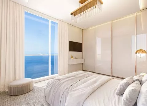 Render do Oceanic Tower Residence — Ilhota 12 em Itapema SC