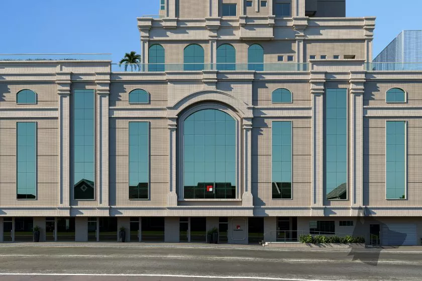 Render do Meridian Tower — Itapema 7 em Itapema SC