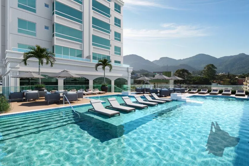 Render do Meridian Tower — Itapema 19 em Itapema SC