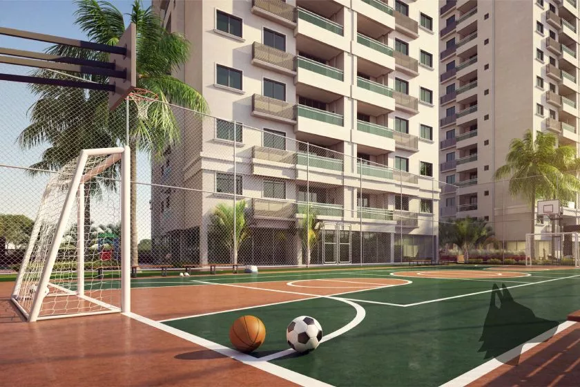 Render do Green Park Torre 3 — Itapema 18 em Itapema SC