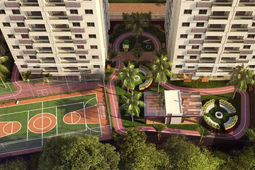 Render do Green Park Torre 3 — Itapema 6 em Itapema SC