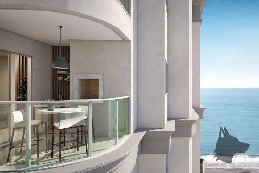 Render do Blue View Fase 1 — Morretes 7 em Itapema SC