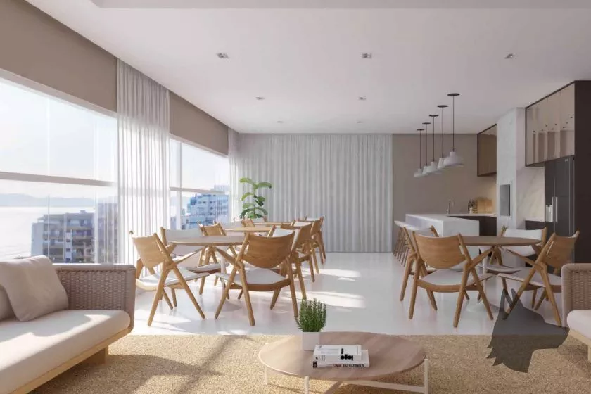 Render do Blue View Fase 1 — Morretes 15 em Itapema SC