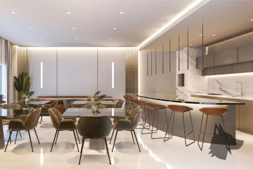 Render do New Village Home Club Fase 2 — Itapema 14 em Itapema SC