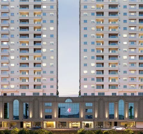 Render do Valência Home Club Torre 3 e Torre 4 — Jardim Praia Mar 2 em Itapema SC