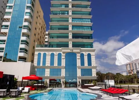 Render do Cartier CNA Residence — Castelo Branco e Andorinha 9 em Itapema SC
