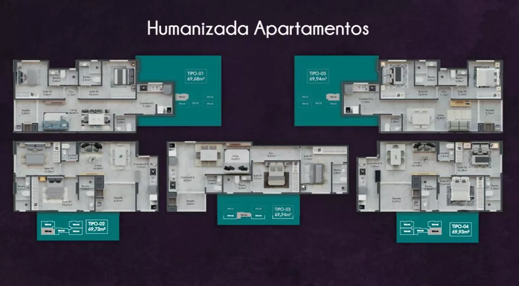 Render do Magnifique Residence — Morretes em Itapema 9 em Itapema SC