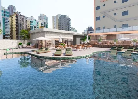 Render do Serenity — mais cobiçado de Itapema 10 em Itapema SC