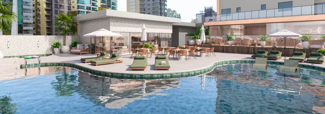 Render do Serenity — mais cobiçado de Itapema 9 em Itapema SC