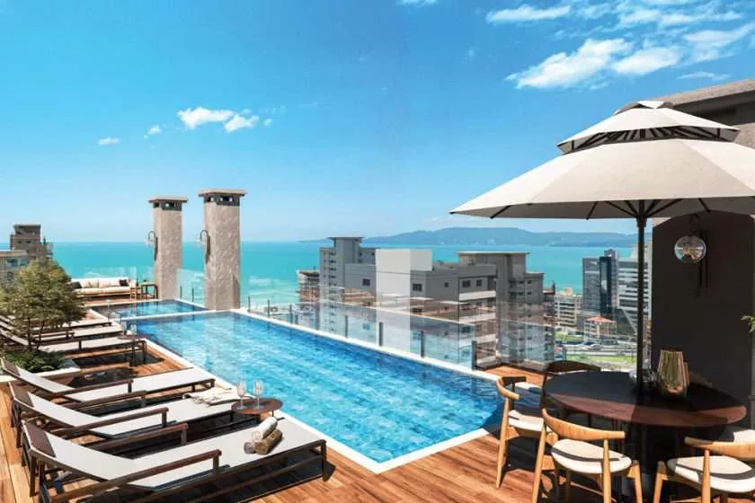 Render do Green Hills Residence — Morretes 12 em Itapema SC