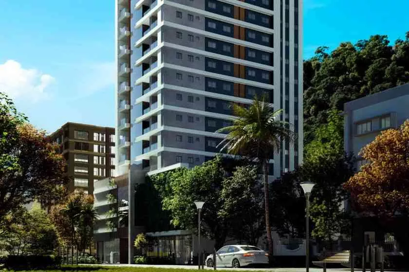 Render do Green Hills Residence — Morretes 18 em Itapema SC