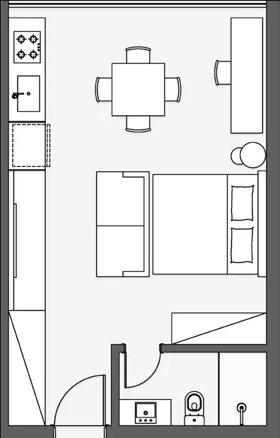 Render do Futura Flats by Housi — s Castelo Branco e Andorinha 17 em Itapema SC
