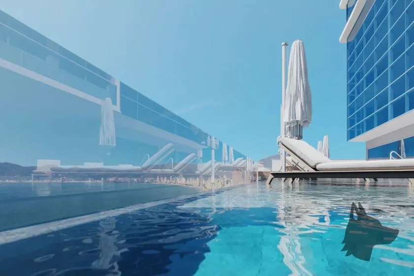 Render do Strait Tower — Itapema 6 em Itapema SC