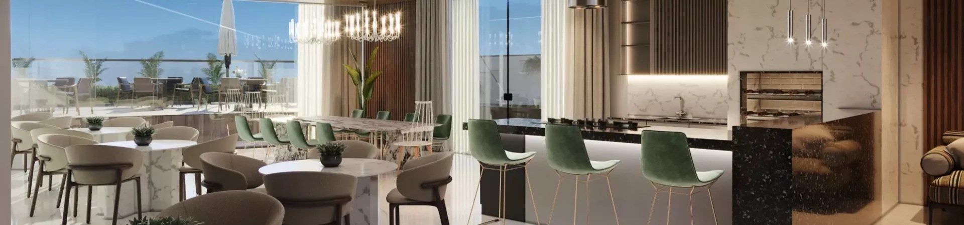 Render do Strait Tower — Itapema 13 em Itapema SC