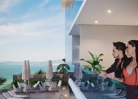 Render do Strait Tower — Itapema 12 em Itapema SC