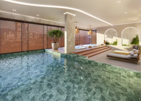 Render do Portal 246 Residence — Meia Praia 16 em Itapema SC