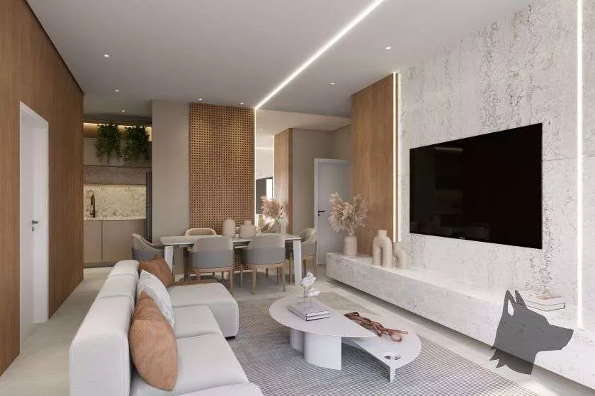 Render do Portal 246 Residence — Meia Praia 7 em Itapema SC