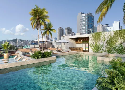 Render do Portal 246 Residence — Meia Praia 11 em Itapema SC