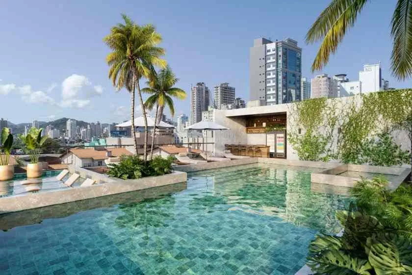 Render do Portal 246 Residence — Meia Praia 19 em Itapema SC