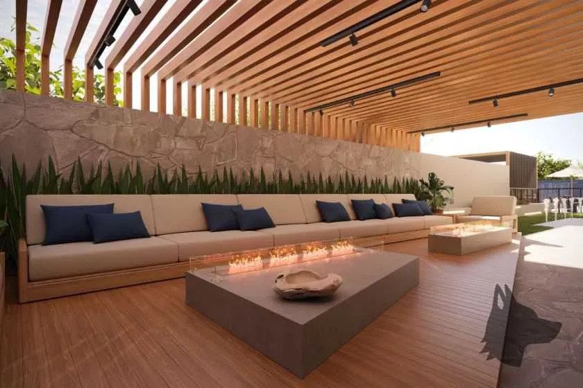 Render do Residencial Belize — Castelo Branco e Andorinha 15 em Itapema SC