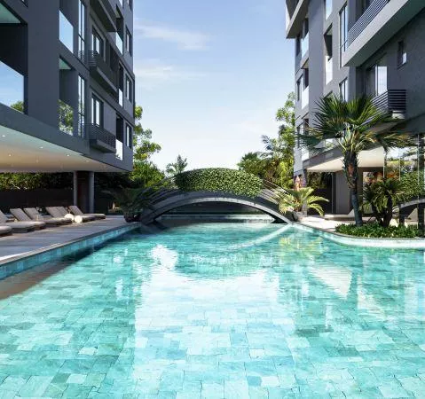 Render do Ilhas Lavezzi Residence Fase 2 — Morretes 2 em Itapema SC