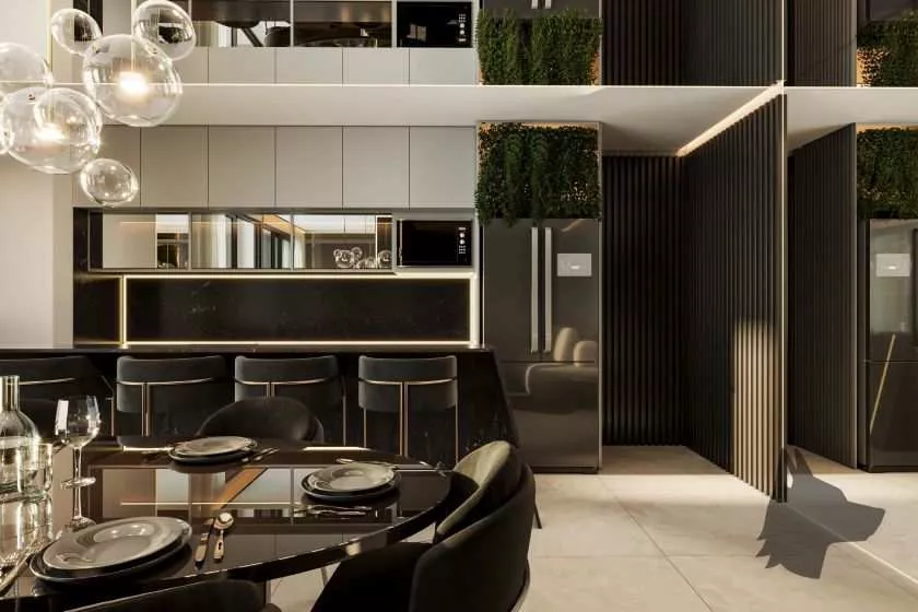 Render do Ilhas Lavezzi Residence Fase 2 — Morretes 8 em Itapema SC