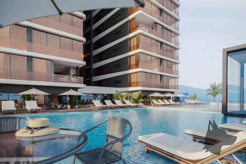 Render do Enseada Residence — Castelo Branco e Andorinha 16 em Itapema SC