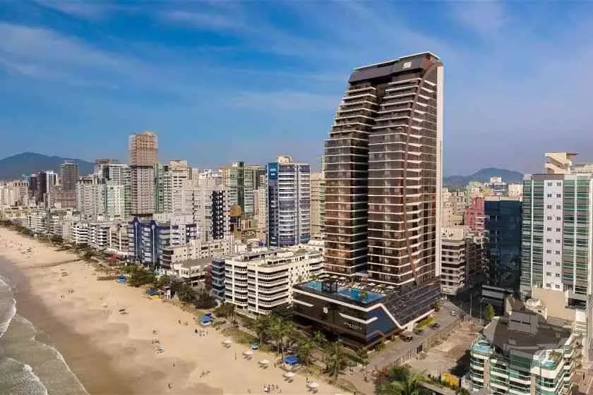 Render do Enseada Residence — Castelo Branco e Andorinha 11 em Itapema SC