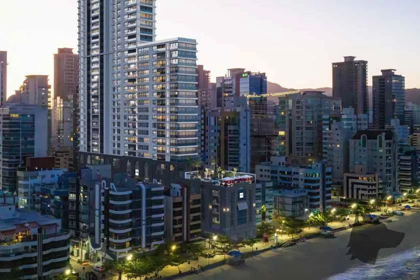 Render do CNA Latitude — Meia Praia 4 em Itapema SC