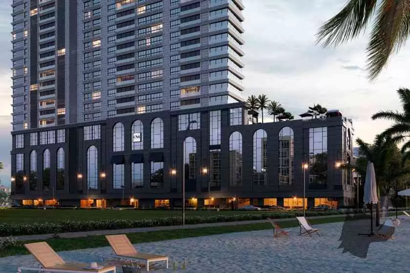 Render do CNA Latitude — Meia Praia 14 em Itapema SC