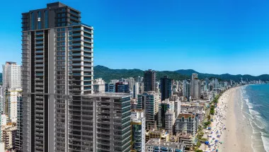 Render do CNA Latitude — Meia Praia 9 em Itapema SC