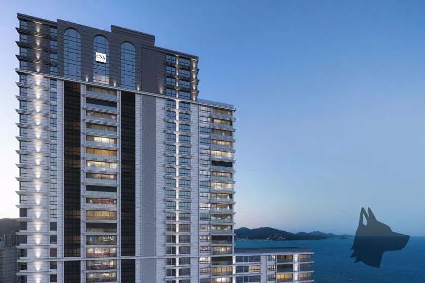 Render do CNA Latitude — Meia Praia 13 em Itapema SC