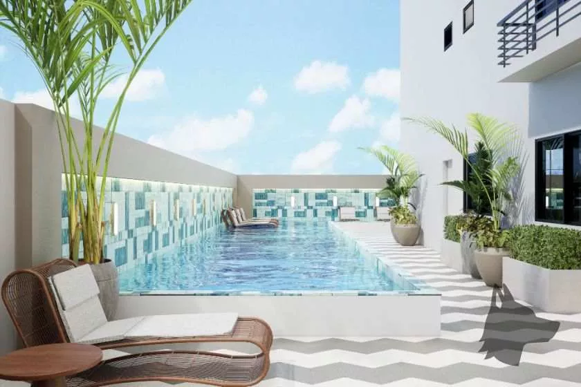 Render do Residencial Rio de Janeiro — Jardim Praia Mar em Itapema 5 em Itapema SC